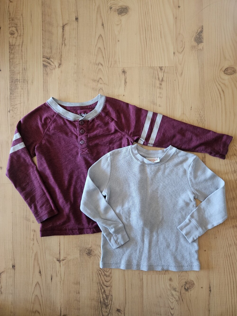 Cat & Jack Boys Long Sleeve Shirts
